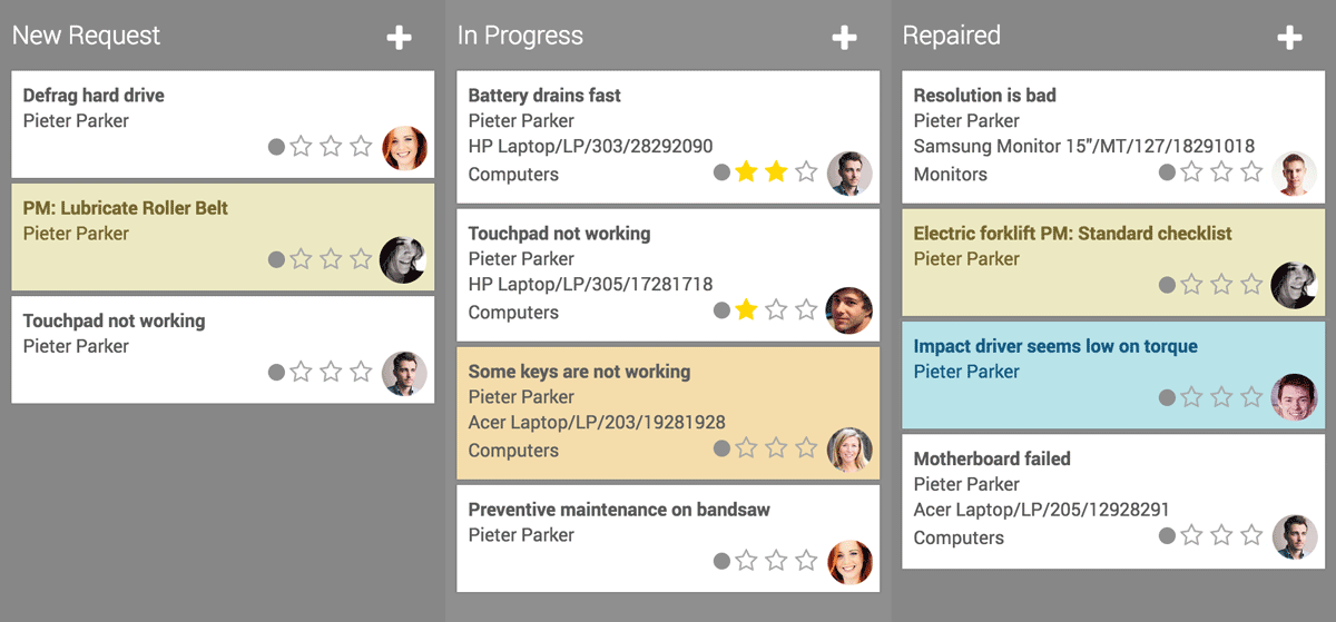 vedligeholdelsesopgaver Odoo vedligeholdelsesopgaver kalenderen.Vedligeholdssystem